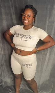 Bawdy X Leil Crop Set