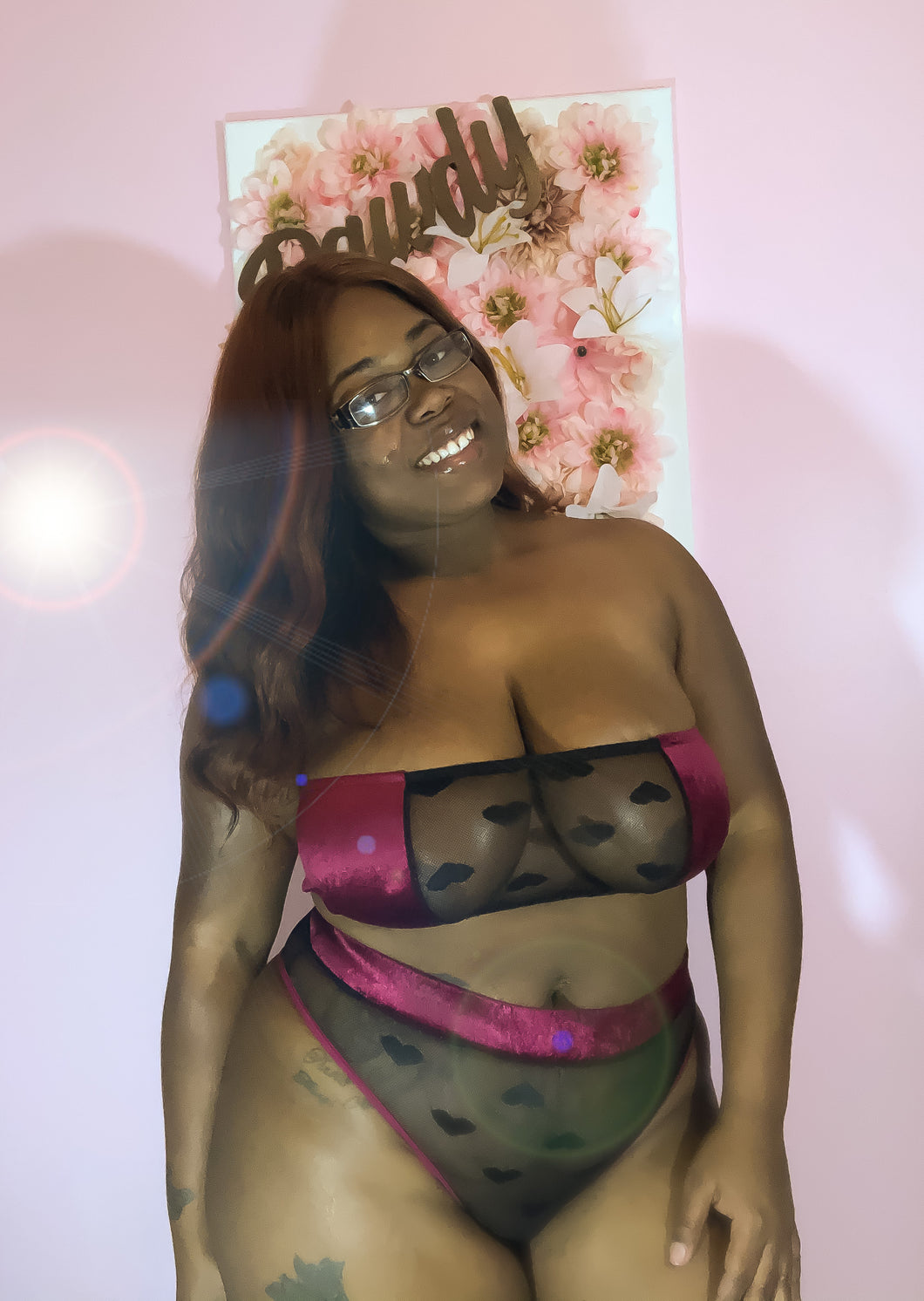 Laced x Leil Velvet Tube Set