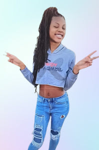 BAWDY Junior Cropped Hoodie