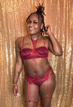 Load image into Gallery viewer, Laced x Leil Cum Get Me 3-Piece Garter Set
