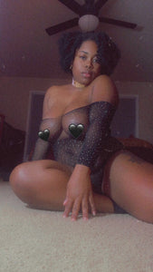 ‘Make it Pop’ Fishnet One Piece